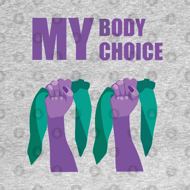 My Body My Choice mode purple by sillhoutelek